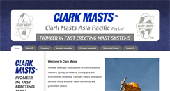 Desktop Screenshot of clarkmasts.com.au