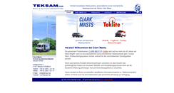 Desktop Screenshot of clarkmasts.de